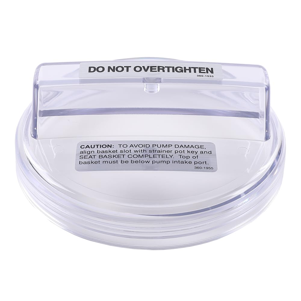 Amazon.com: G-PLUS Clear Pool Pump Strainer Lid 1121-1429